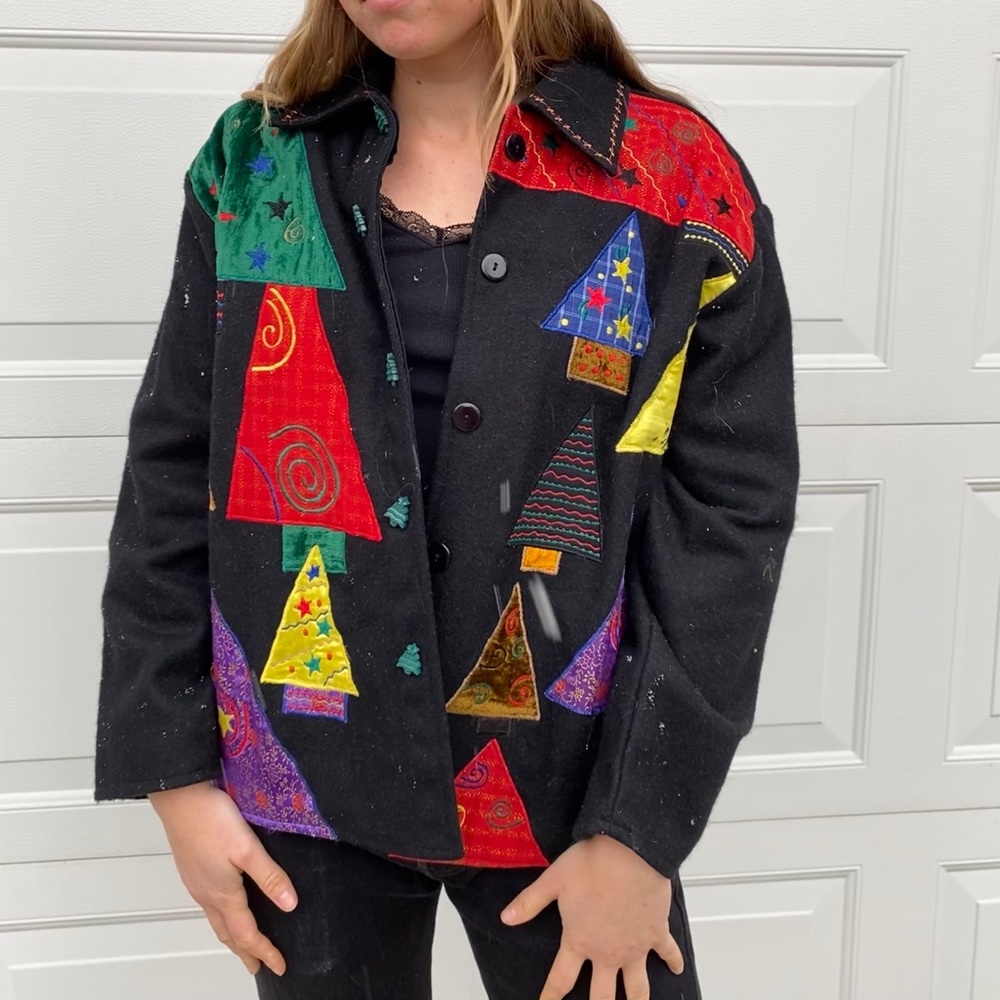 funky christmas jacket